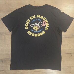Deus Ex Machina Records New York T Shirt Size XXL